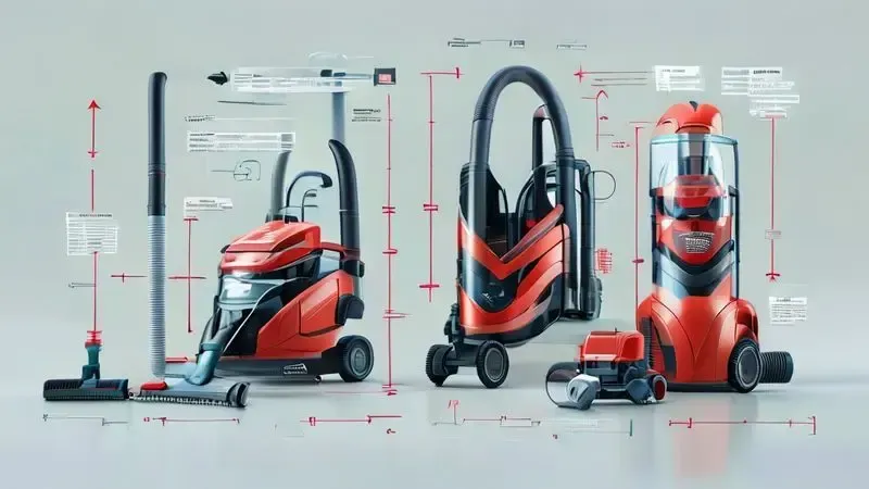Comparação visual de montagem correta e incorreta mostrando problemas de sucção