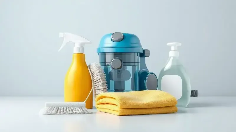 Materiais e produtos necessários para lavar sofá com aspirador de pó e água