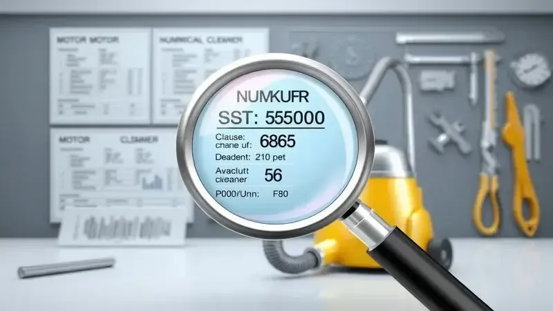 Verificação de compatibilidade técnica entre motor novo e modelo de aspirador existente